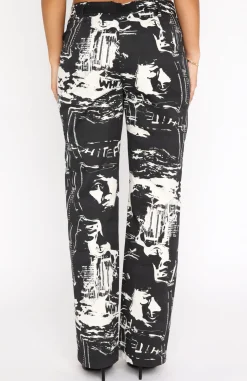 Pants | White Fox Boutique Here To Stay Pants Dice black