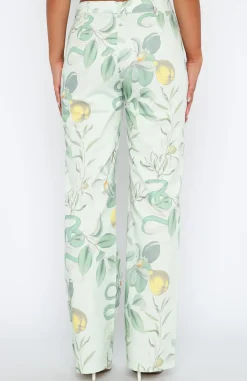 Pants | White Fox Boutique Here To Stay Pants Serpent green