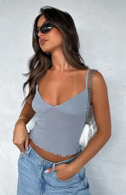 Shirts & Blouses | White Fox Boutique Hidden Feelings Top grey