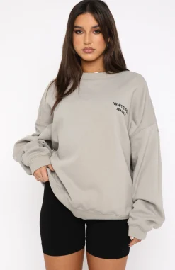 Jackets & Blazers | White Fox Boutique High Status Sweater Mushroom grey