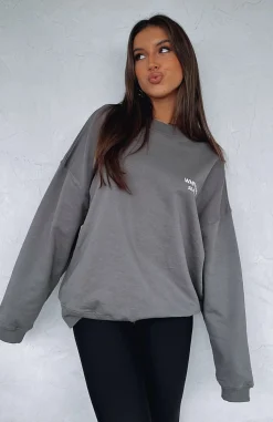 Jackets & Blazers | White Fox Boutique High Status Sweater Slate grey