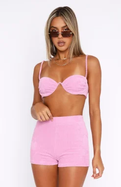 Shirts & Blouses | White Fox Boutique Holiday Nights Crop pink