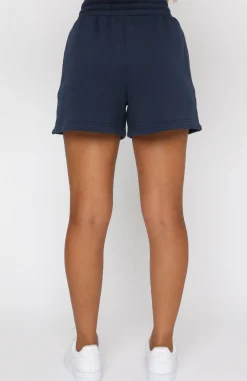 Shorts | White Fox Boutique How Could I Forget Lounge Shorts Navy blue
