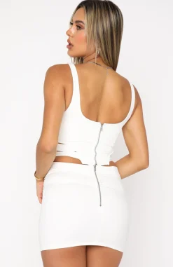 Shirts & Blouses | White Fox Boutique How To Love Bustier white