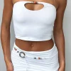 Shirts & Blouses | White Fox Boutique How Would You Feel Crop white