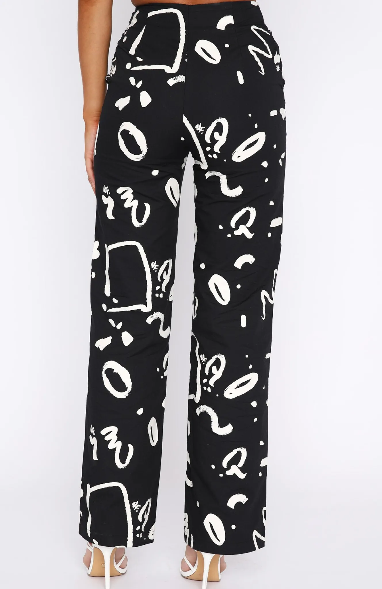 Pants | White Fox Boutique If Only You Knew Pants Scribble black