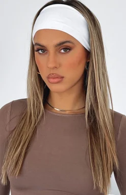 Headwear | White Fox Boutique Imogen Headband white