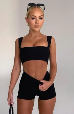 Shirts & Blouses | White Fox Boutique In The Mix Crop black
