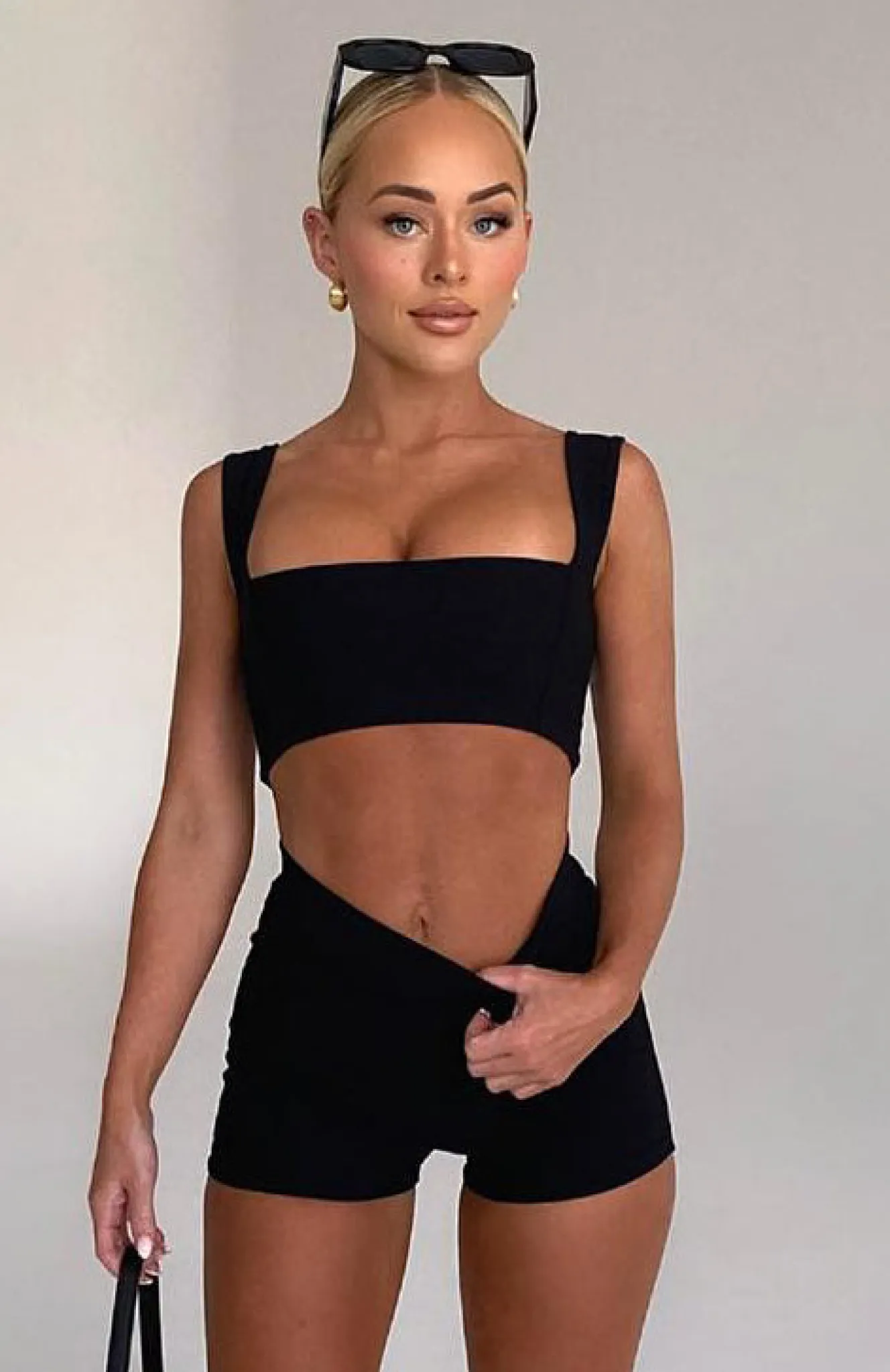 Shirts & Blouses | White Fox Boutique In The Mix Crop black