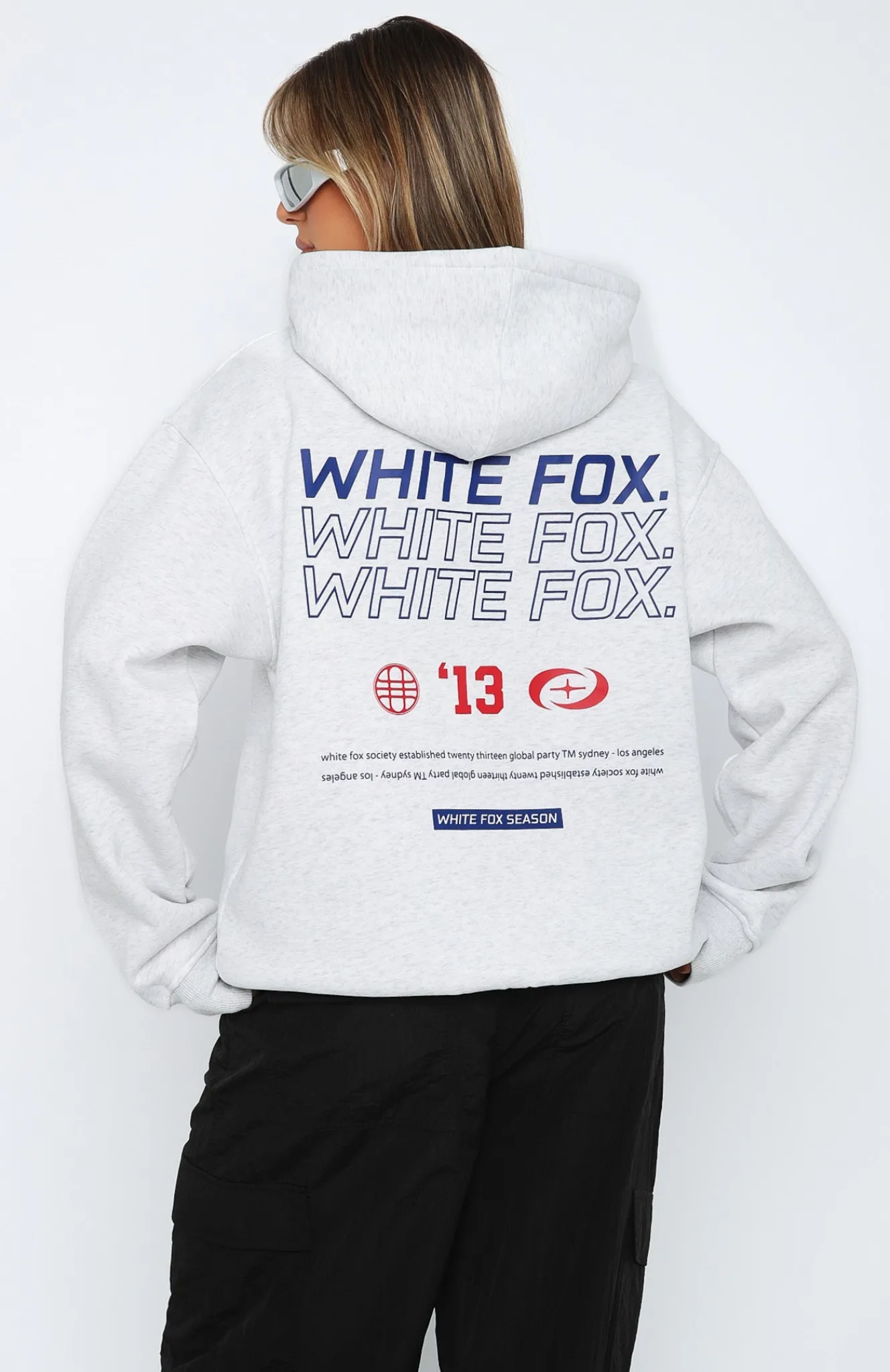Jackets & Blazers | White Fox Boutique In Transit Oversized Hoodie Marle grey