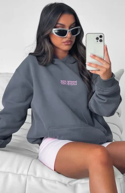 Jackets & Blazers | White Fox Boutique In Transit Oversized Hoodie Volcanic grey