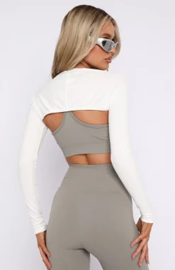 Shirts & Blouses | White Fox Boutique Inside Scoop Bolero white