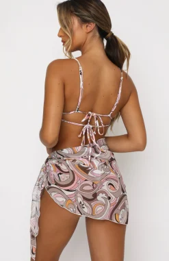 Headwear | White Fox Boutique Island Breeze Sarong Geo Print multi