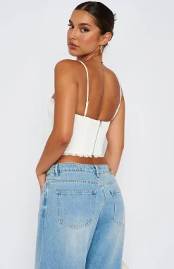 Shirts & Blouses | White Fox Boutique It Doesn't Matter Bustier white