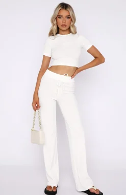Shirts & Blouses | White Fox Boutique It's Meant To Be Crop Cream white