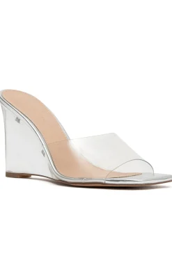 Heels | White Fox Boutique Jaz Wedges silver