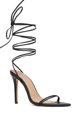 Heels | White Fox Boutique Jordana Heels Snake black