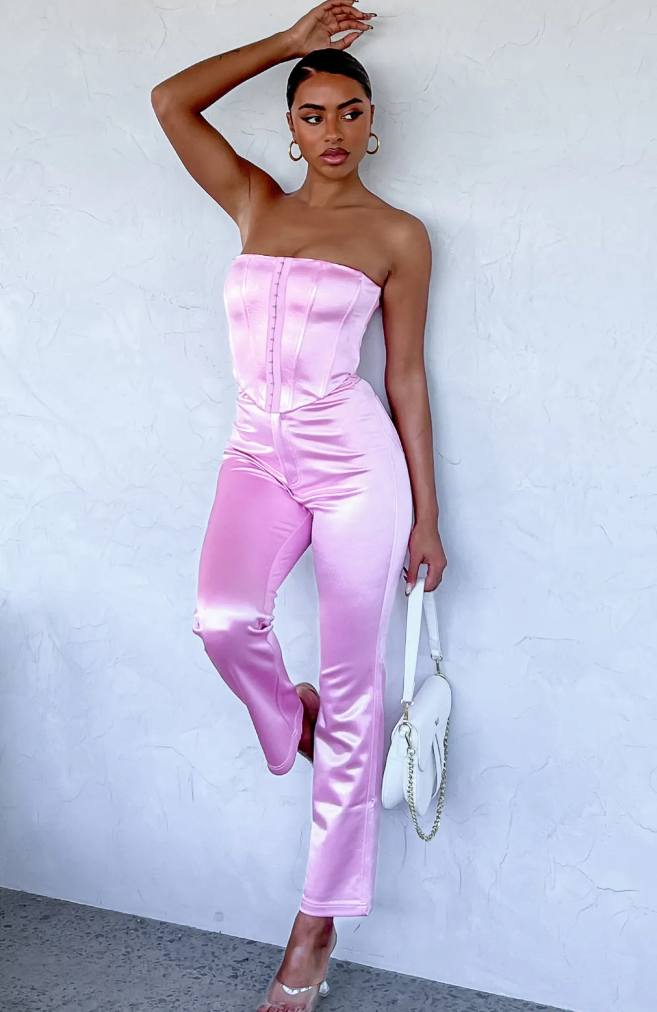 Pants | White Fox Boutique Just Between Us Pants pink