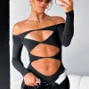 Shirts & Blouses | White Fox Boutique Just The Intro Bodysuit black