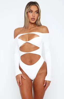 Shirts & Blouses | White Fox Boutique Just The Intro Bodysuit white