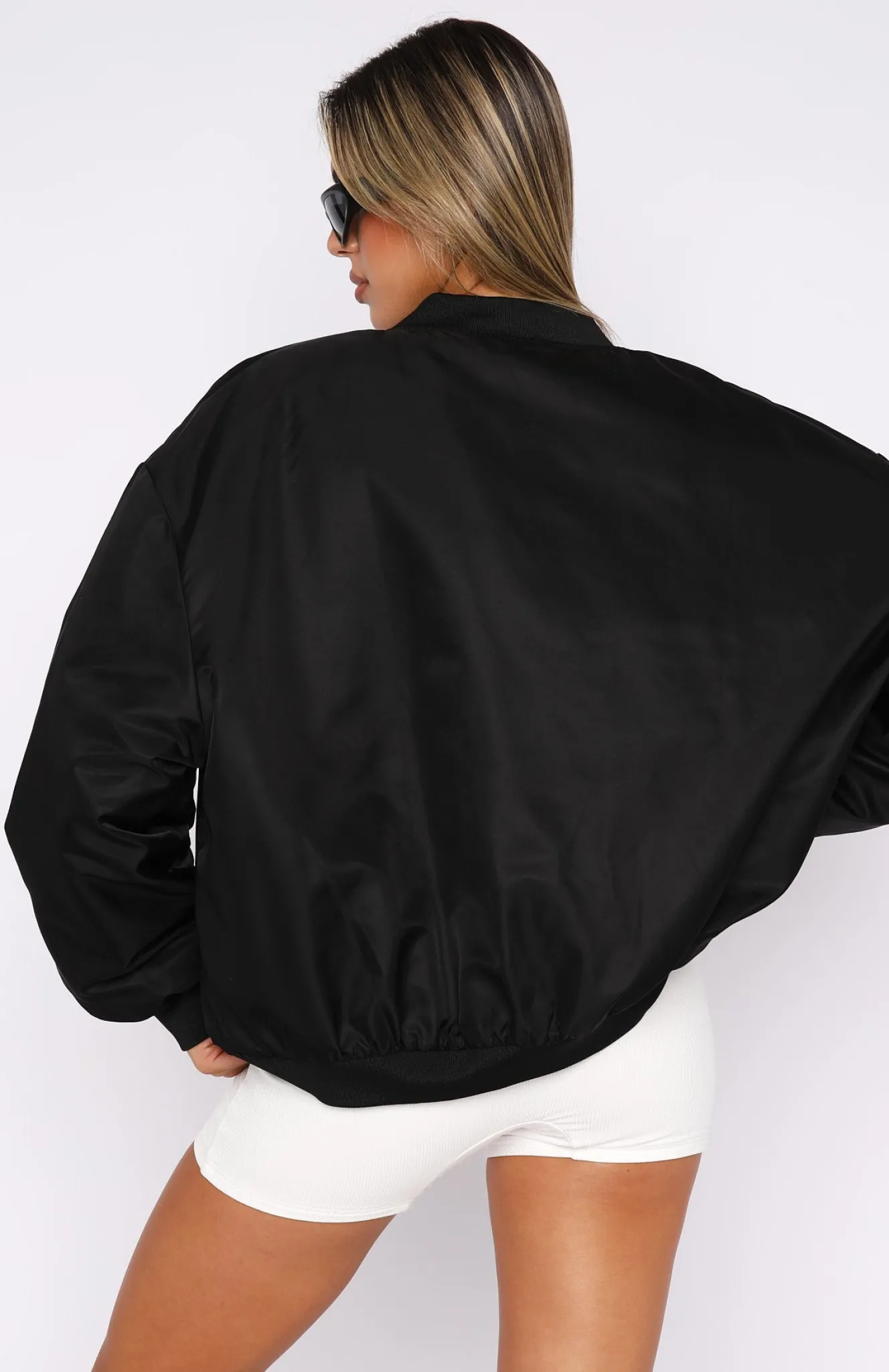 Jackets & Blazers | White Fox Boutique Just Us Bomber Jacket black
