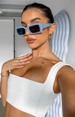 Sunglasses | White Fox Boutique Kaia Sunglasses blue