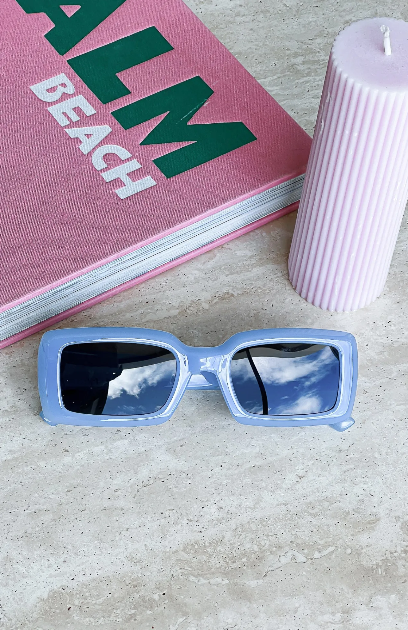 Sunglasses | White Fox Boutique Kaia Sunglasses blue