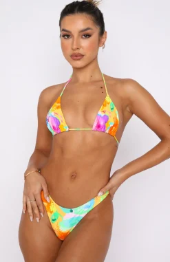 Bikini Bottoms | White Fox Boutique Kali Bottoms Floral Pop multi