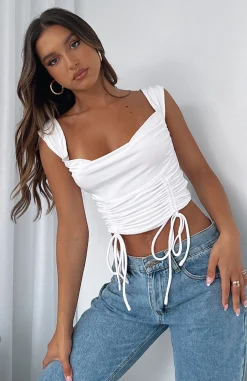 Shirts & Blouses | White Fox Boutique Keep It Classy Crop white