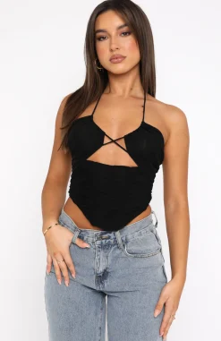 Shirts & Blouses | White Fox Boutique Keep Me Tame Bustier black