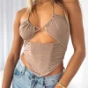 Shirts & Blouses | White Fox Boutique Keep Me Tame Bustier Dark nude