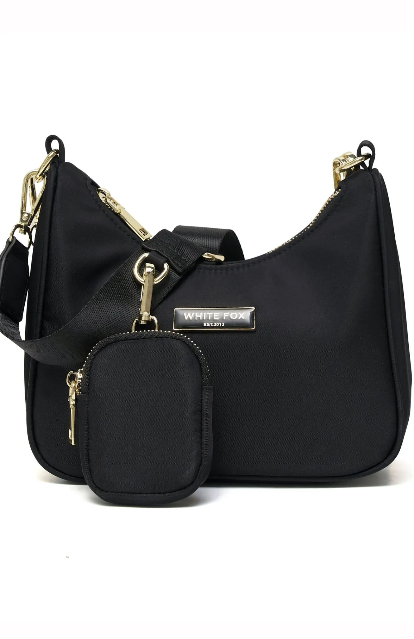 Restocked | White Fox Boutique Keep Showing Off Bag Nylon black