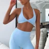 Shorts | White Fox Boutique Keep Up High Waisted Shorts Sky blue