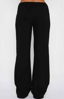 Pants | White Fox Boutique Keeping Score Pants black