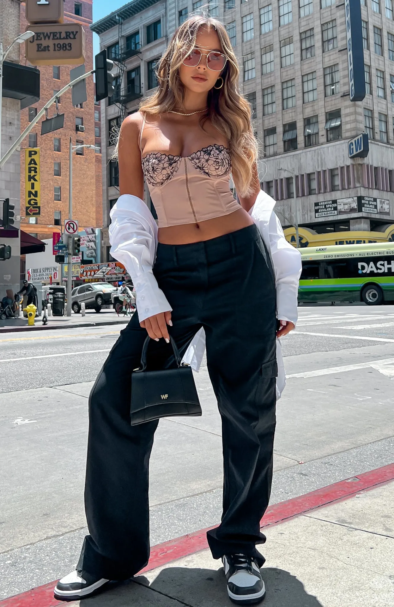 Pants | White Fox Boutique Know Your Worth Cargo Pants black