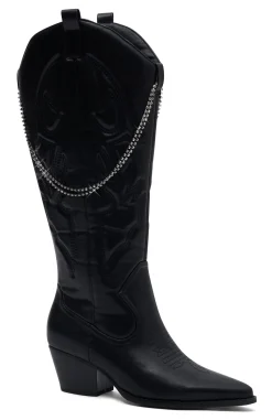 Boots | White Fox Boutique Kylie Cowboy Boots black