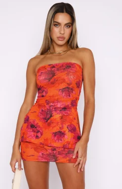 Shirts & Blouses | White Fox Boutique Lead You On Strapless Top Crush orange