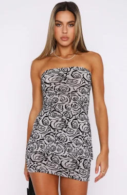 Shirts & Blouses | White Fox Boutique Lead You On Strapless Top Charcoal grey