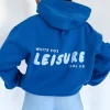 Jackets & Blazers | White Fox Boutique Leisure Series Oversized Hoodie Cobalt blue
