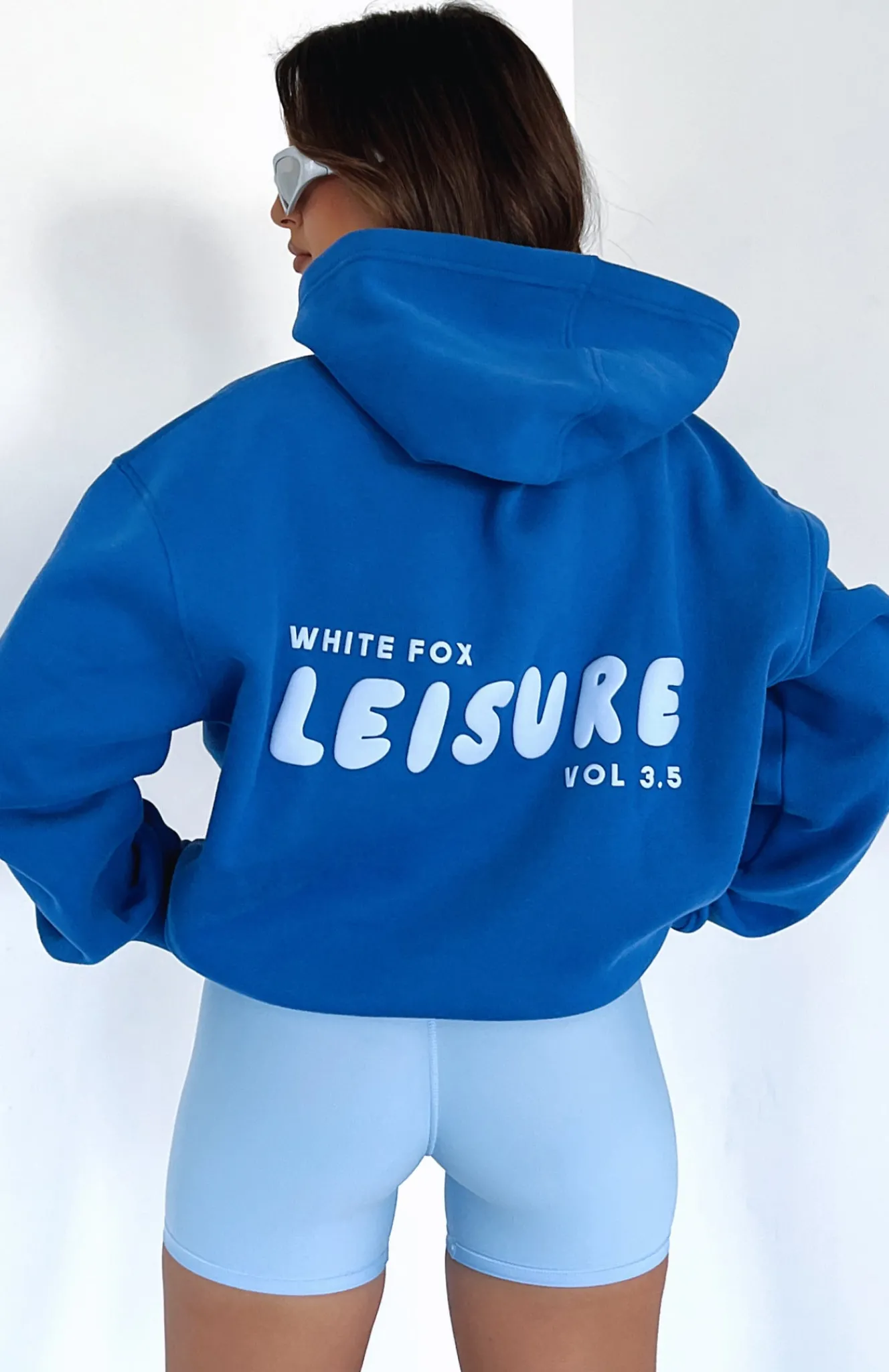 Jackets & Blazers | White Fox Boutique Leisure Series Oversized Hoodie Cobalt blue