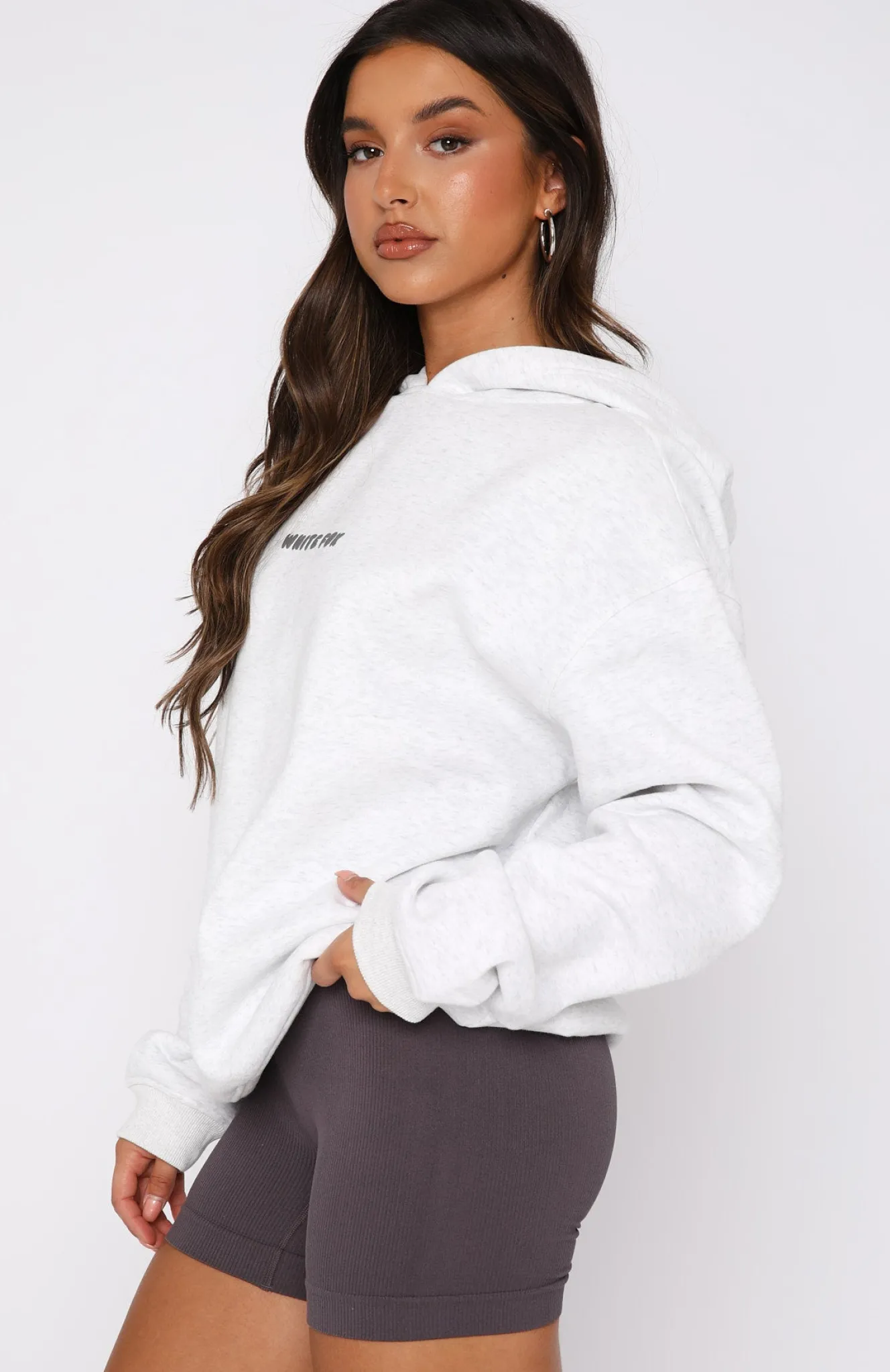Jackets & Blazers | White Fox Boutique Leisure Series Oversized Hoodie Glacier grey