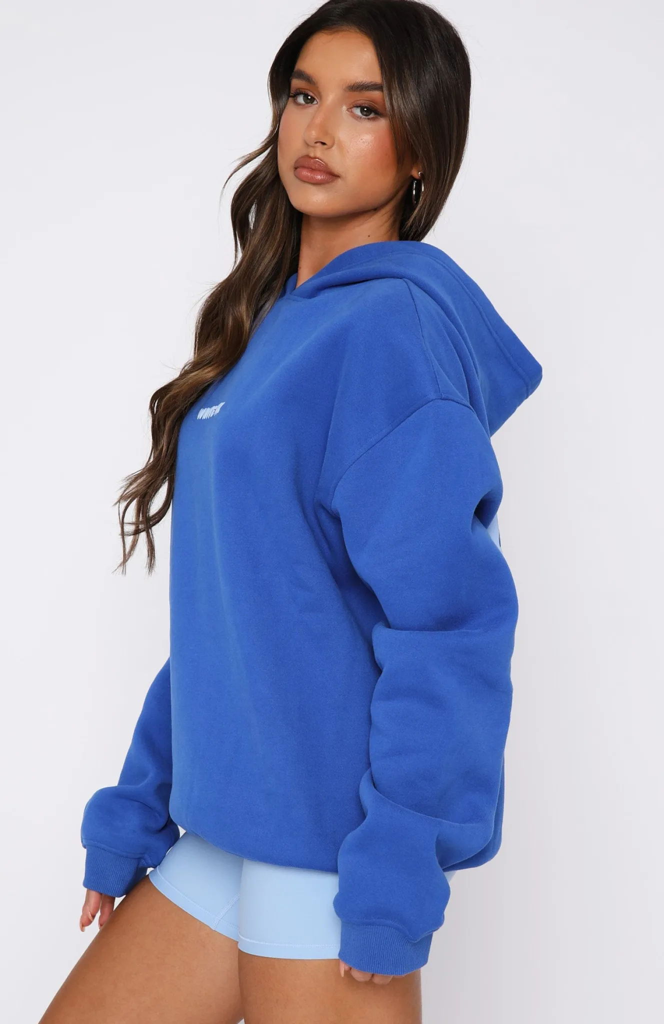 Jackets & Blazers | White Fox Boutique Leisure Series Oversized Hoodie Cobalt blue