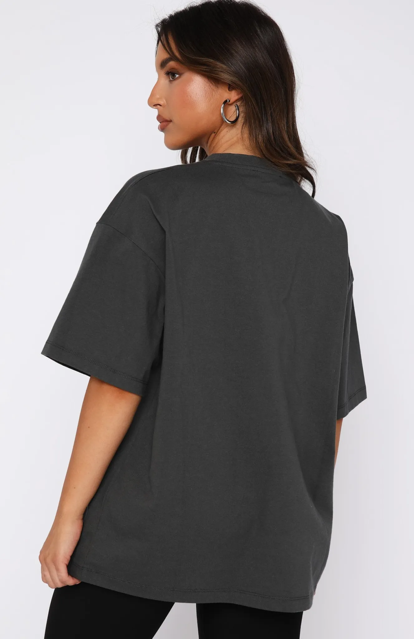 Shirts & Blouses | White Fox Boutique Leisure Series Oversized Tee Shadow grey