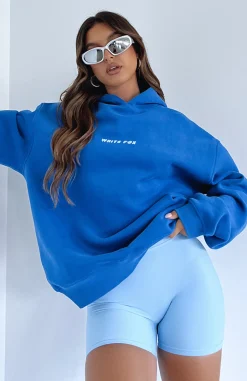Jackets & Blazers | White Fox Boutique Leisure Series Oversized Hoodie Cobalt blue