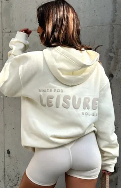 Jackets & Blazers | White Fox Boutique Leisure Series Oversized Hoodie Cream white