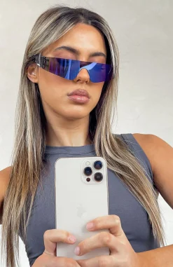 Sunglasses | White Fox Boutique Leon Sunglasses /Reflective black