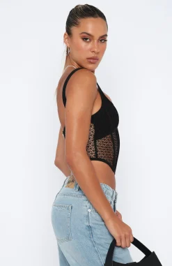 Shirts & Blouses | White Fox Boutique Let's Part Ways Bustier black