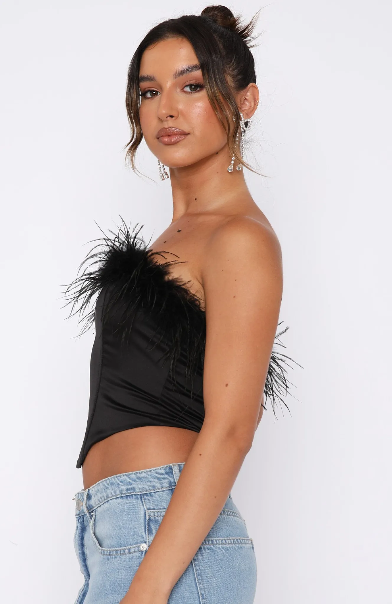Shirts & Blouses | White Fox Boutique Levelled Up Bustier black