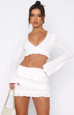 Shirts & Blouses | White Fox Boutique Like Other Girls Long Sleeve Top white