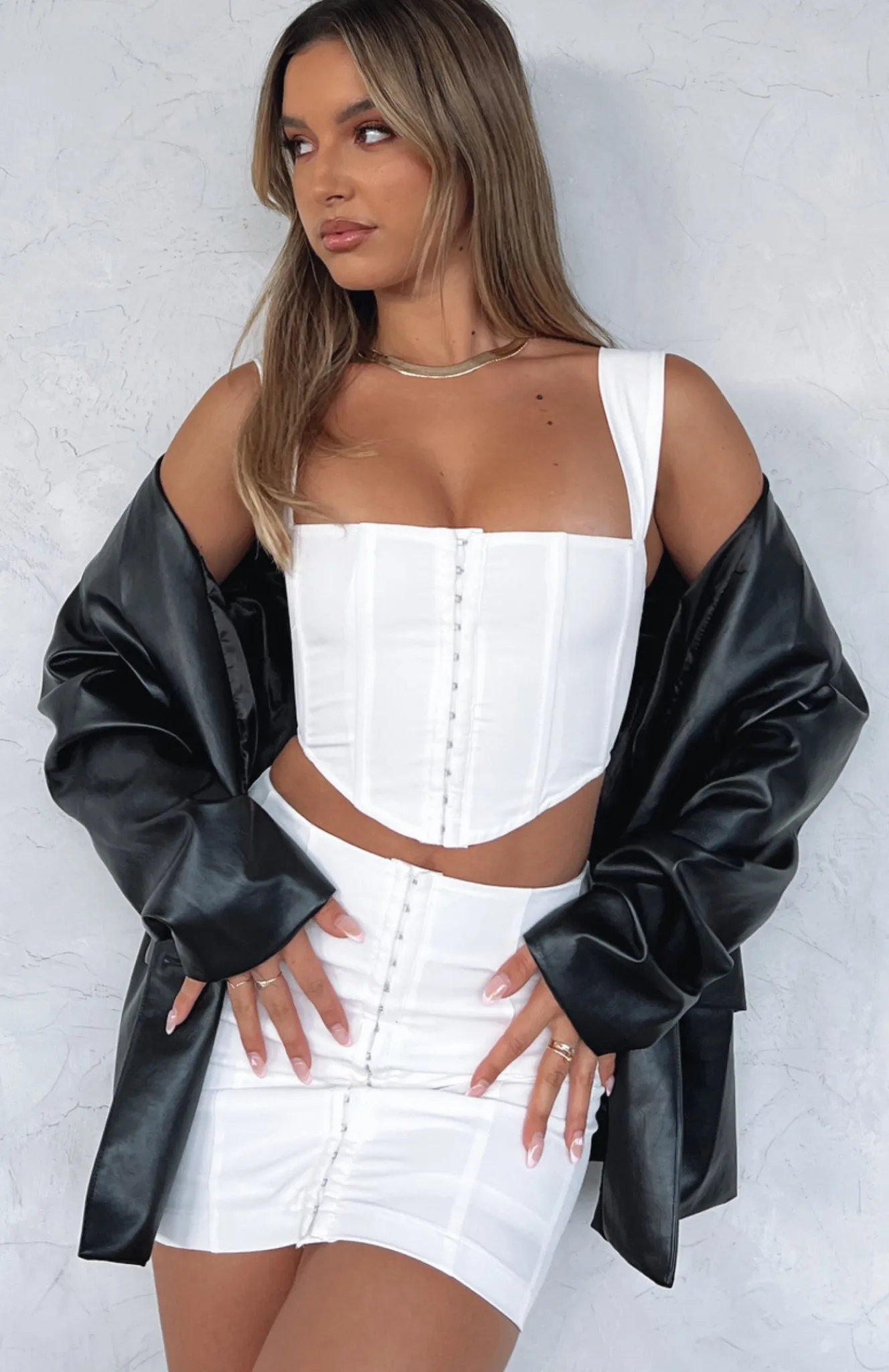 Shirts & Blouses | White Fox Boutique Listen Carefully Bustier white